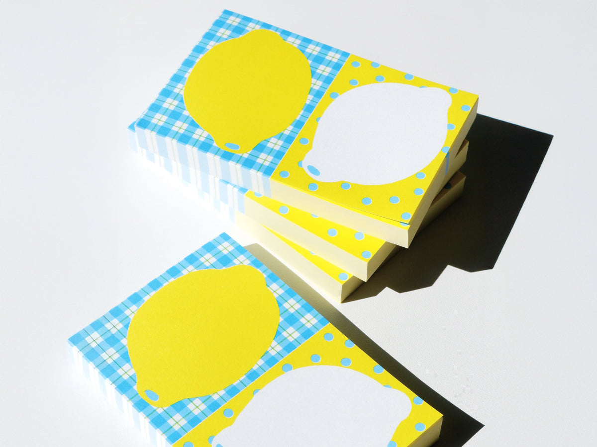 achat Mini Bloc Memo Citrons - Fruit Fries Design Lab