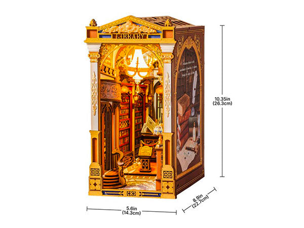 achat Maquette Librairie des Merveilles Book Nook - Robotime