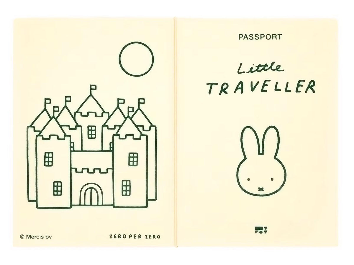 achat Carte Passeport Little Traveller - Miffy beige - Zero per Zero