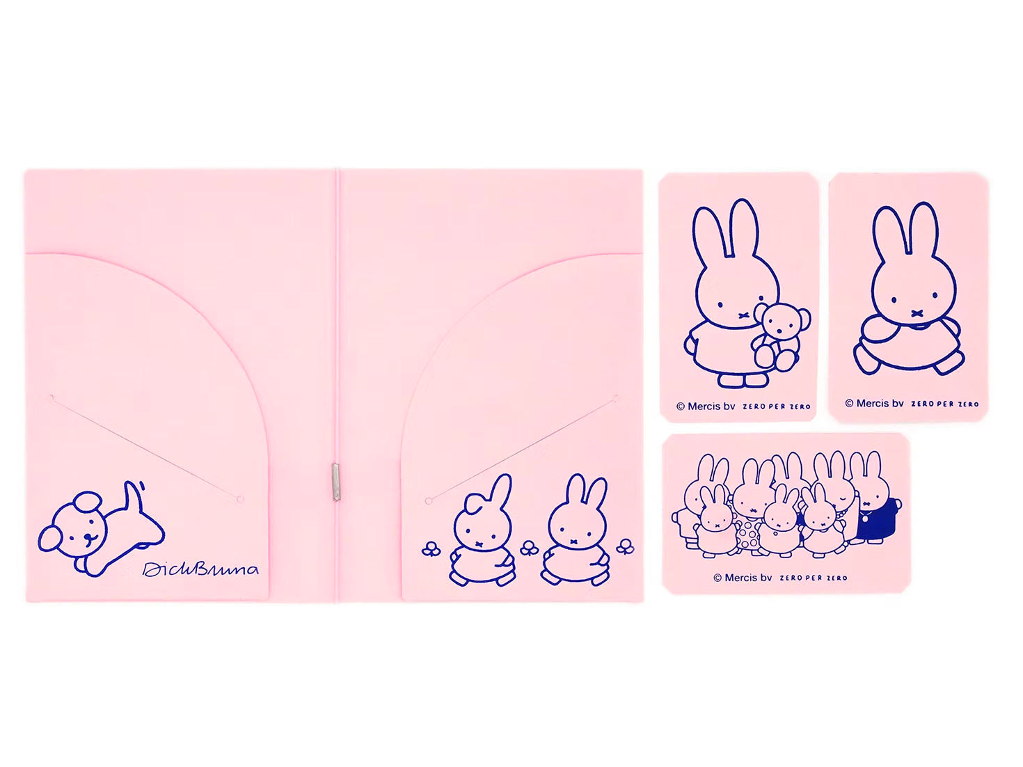 achat Carte Passeport Little Traveller - Miffy rose - Zero per Zero