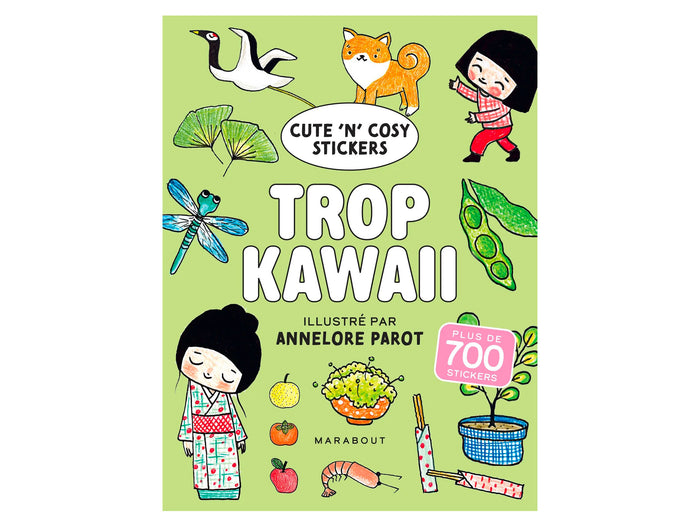 Achat Cahier de 700 stickers -Trop kawaï par Annelore Parot