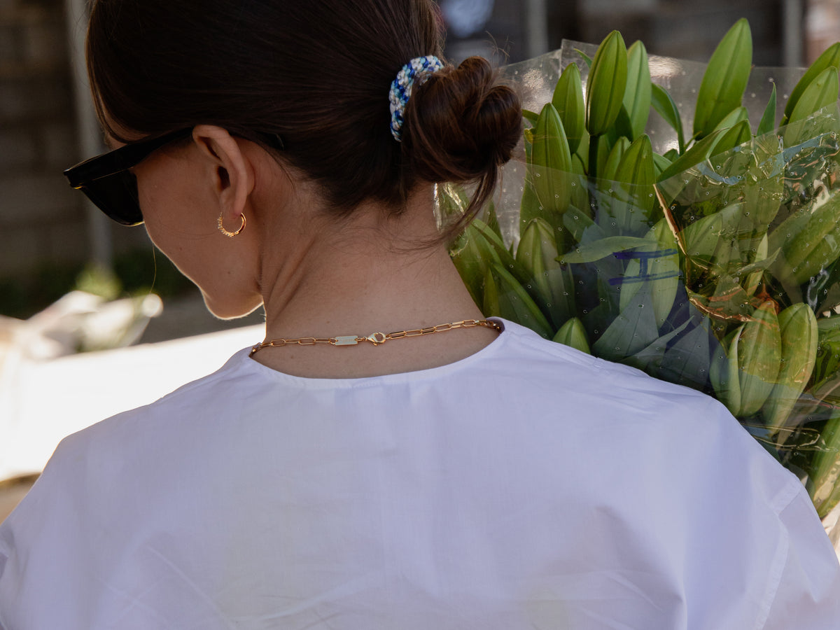 achat Élastique cheveux Indigo - Kknekki