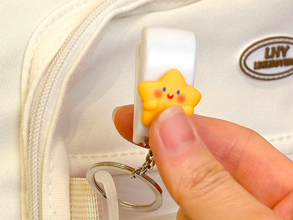 achat Porte-clés mini agrafeuse étoile