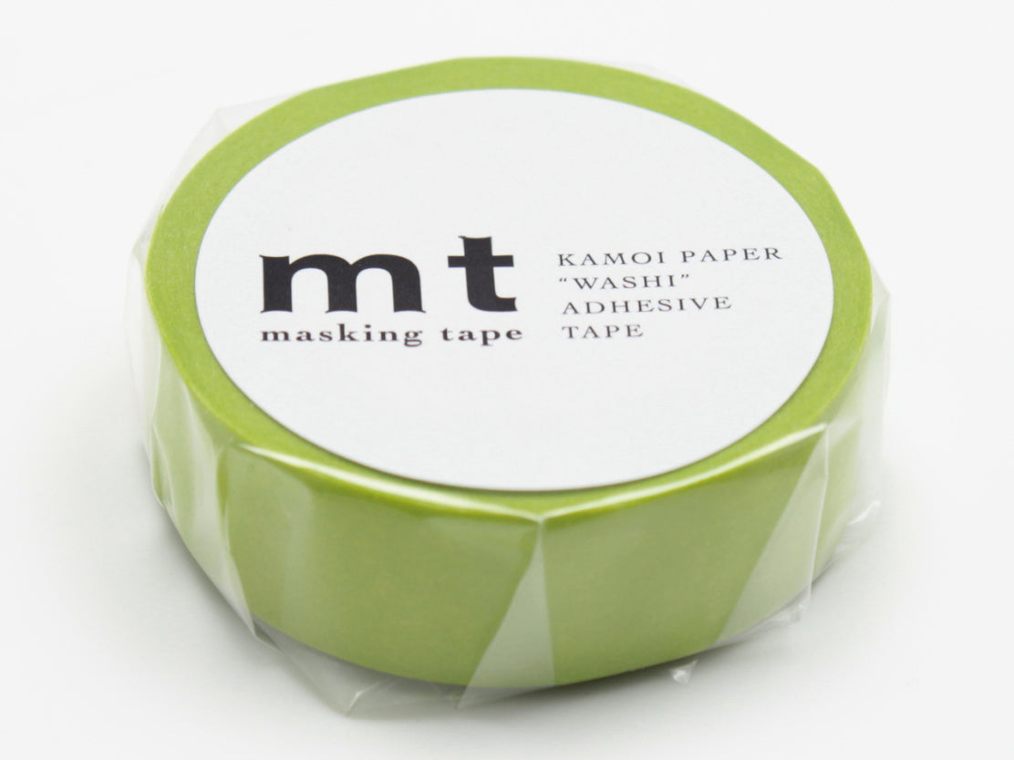 achat Masking tape uni - vert pomme