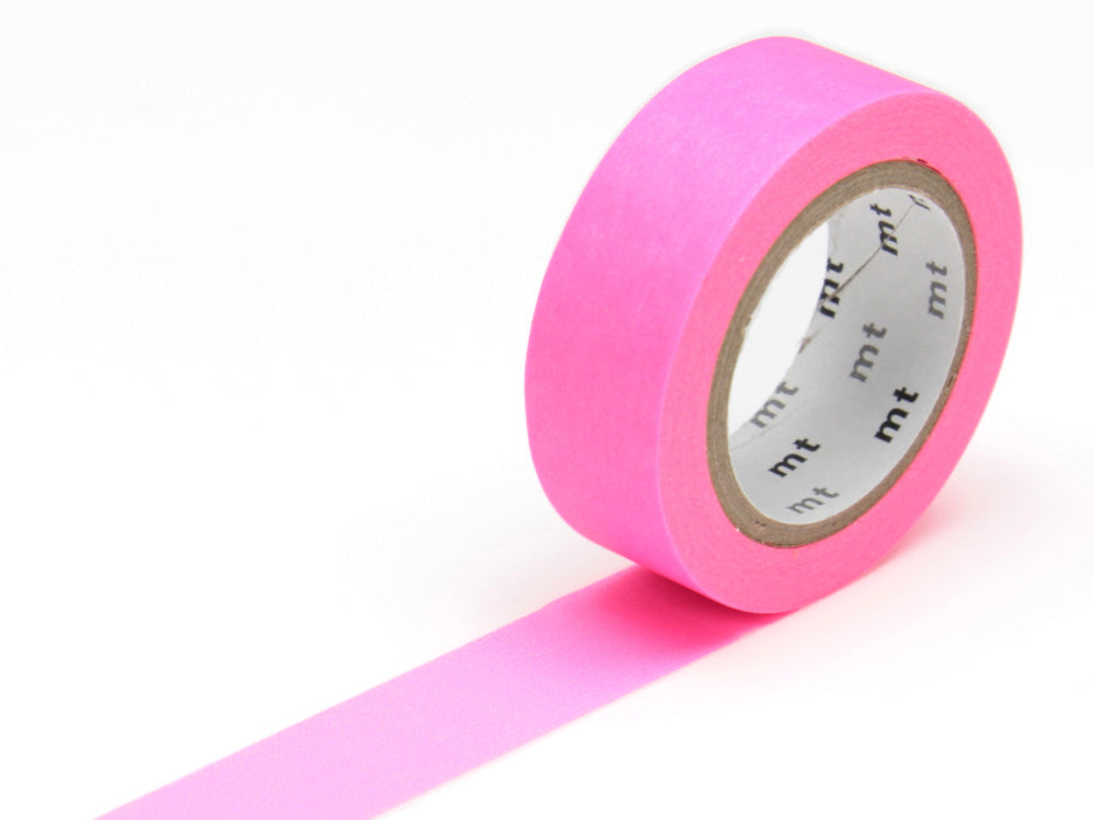 Achat Masking tape uni - Rose Fluo
