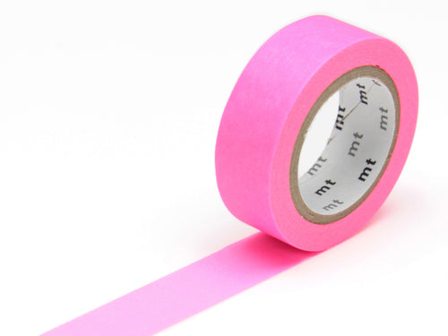 Achat Masking tape uni - Rose Fluo