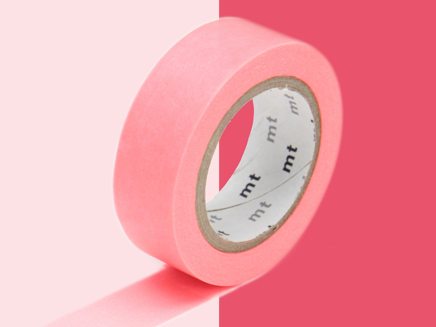 achat Masking tape uni - Rouge fluo