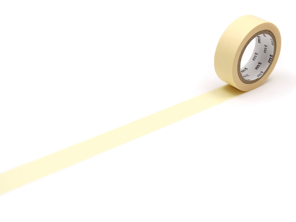 achat Masking Tape MT Uni pastel jaune sunflower - Scrapbooking