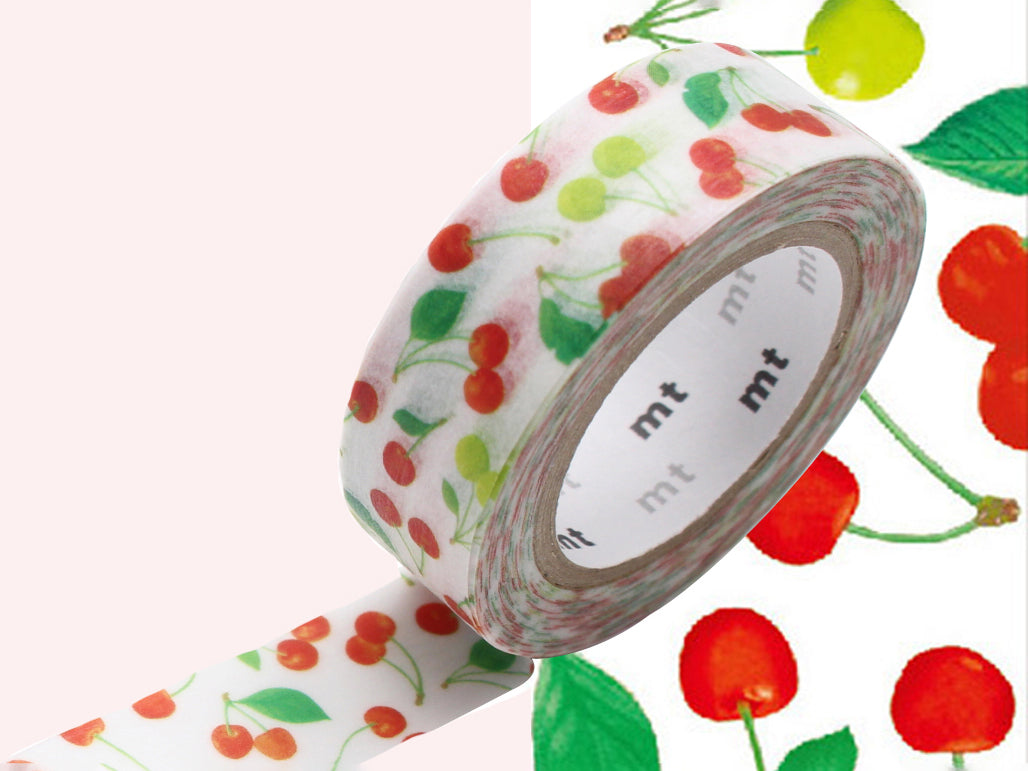 achat Masking tape motif - Cerises