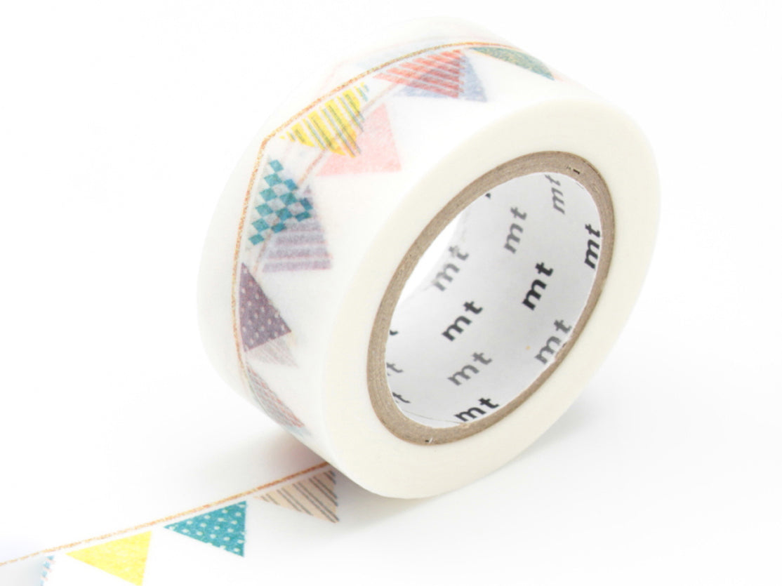 Achat Masking tape motif 20mm - Fanions multicolores