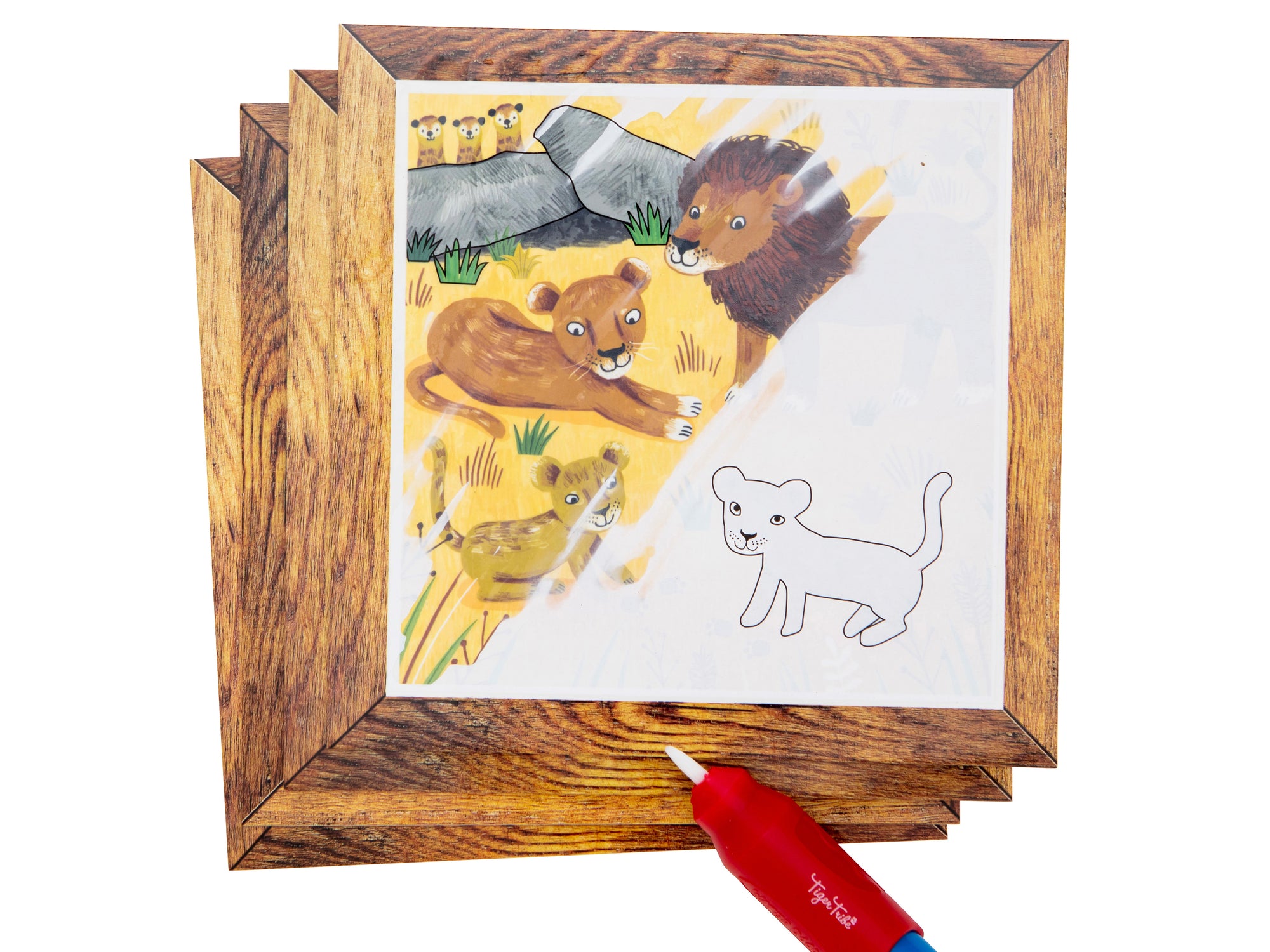 Kit de peinture à l'eau magique - Safari Adventures