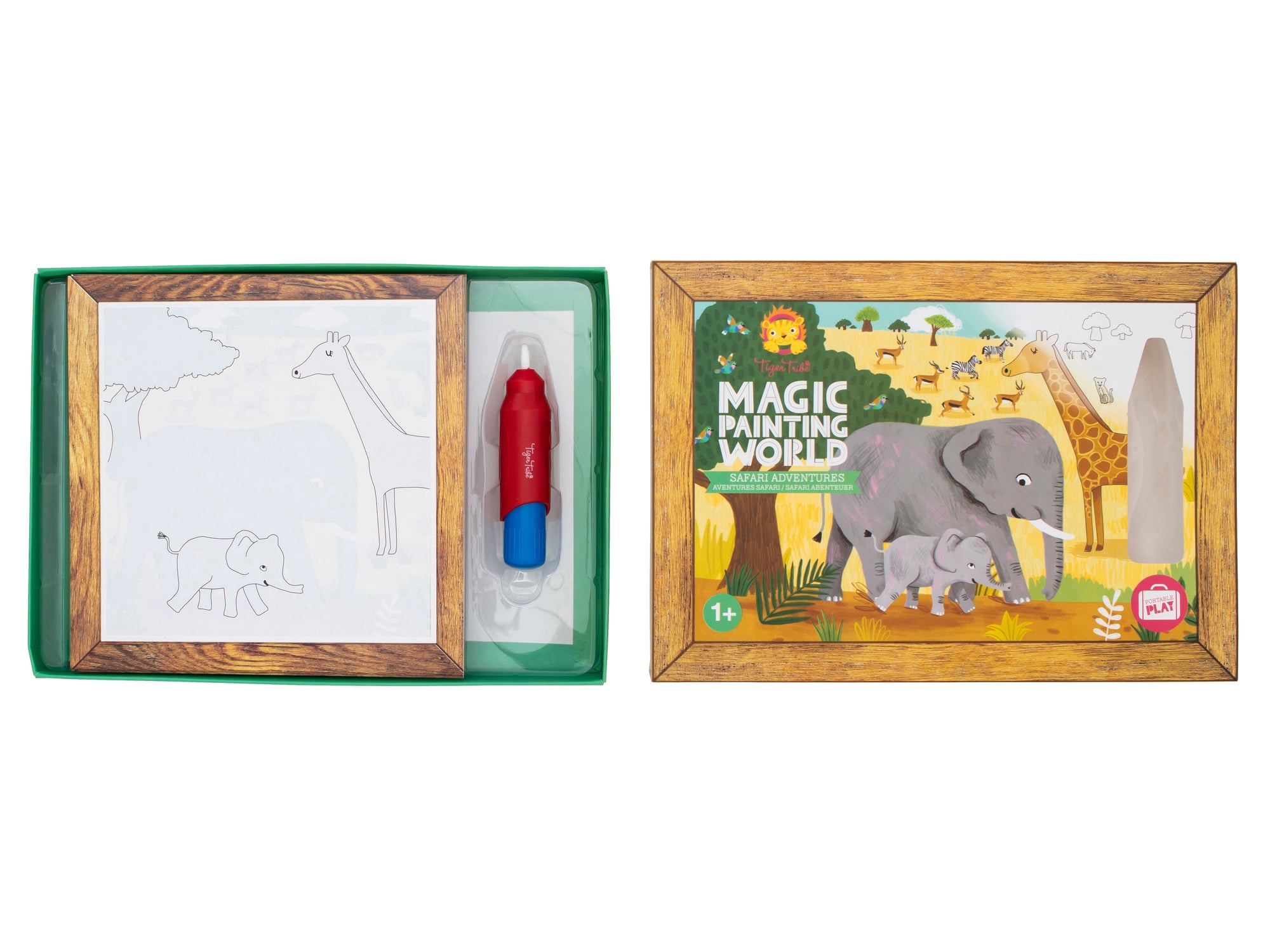 Kit de peinture à l'eau magique - Safari Adventures