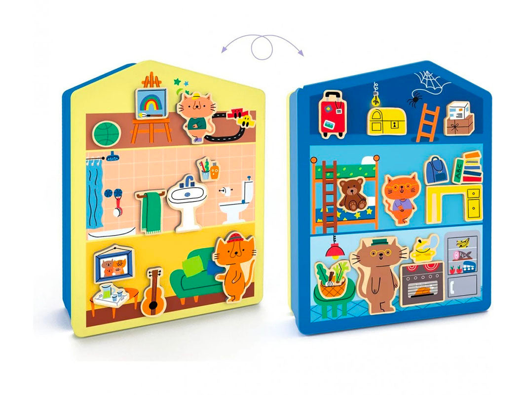 Achat Coffret Maison miniature aimanté InZeHouse -Djeco