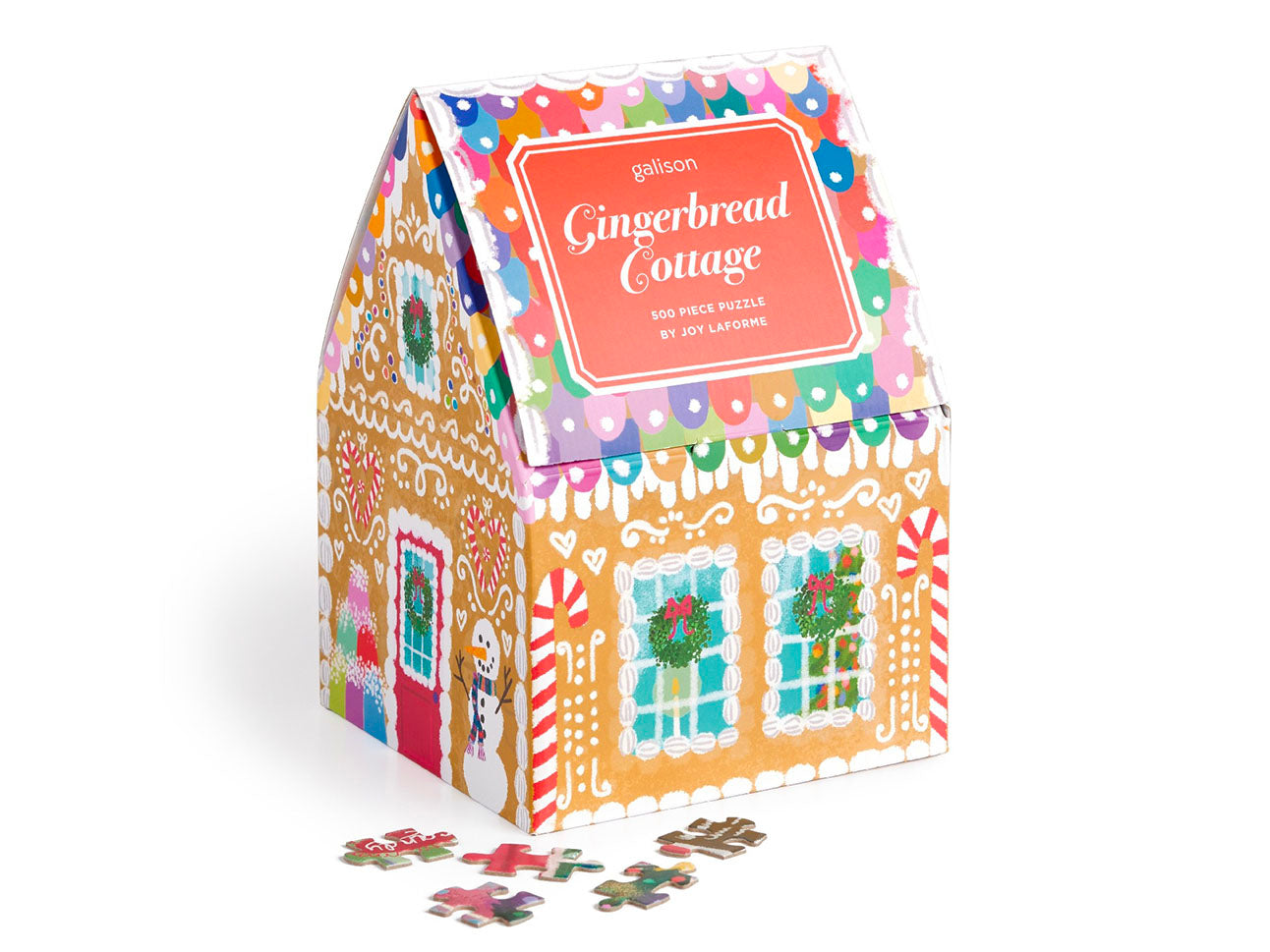 achat Puzzle Maison en Pain d'épice par Joy Laforme 500 Pièces - Galison