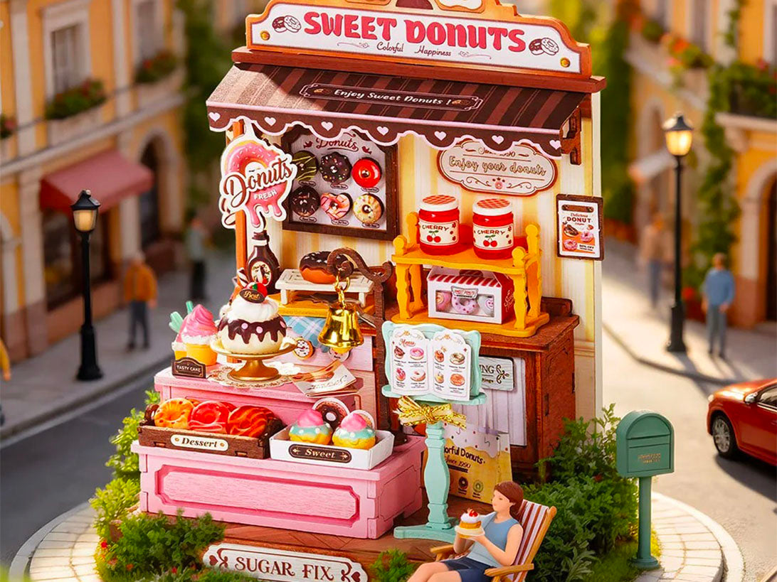 achat Maquette Boutique Sweetie's Donut - Robotime