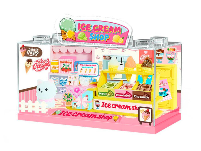 Achat Mini monde maquette - Glacier Ice Cream Shop