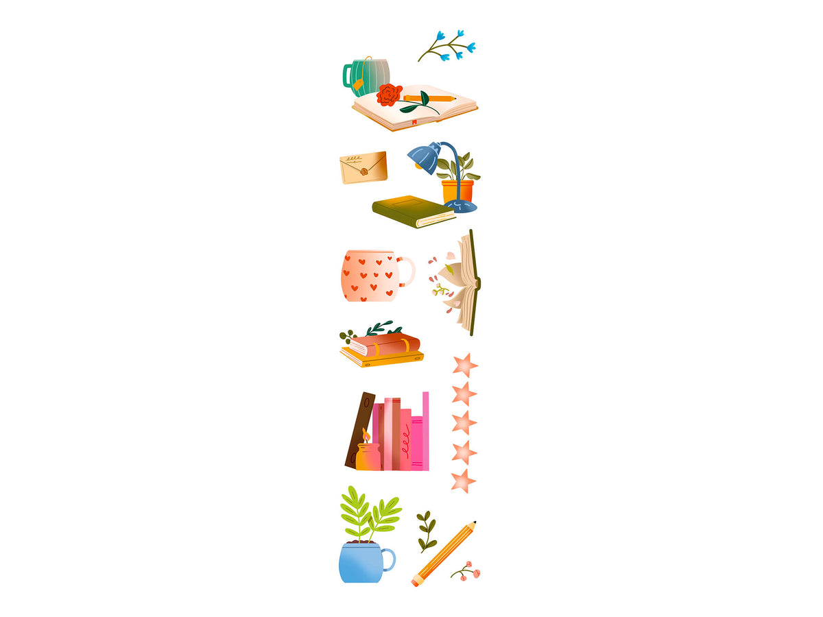 achat Mes Marque-pages Lecture + 100 stickers & 1 pince incluse