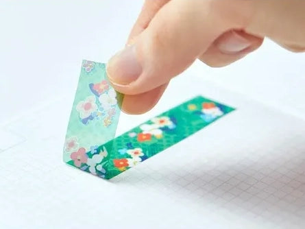 achat Masking tape transparent - Motif village - KINGJIM SODA