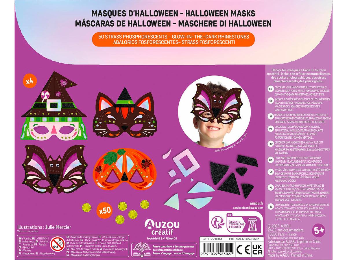 achat Masques D'Halloween - Auzou