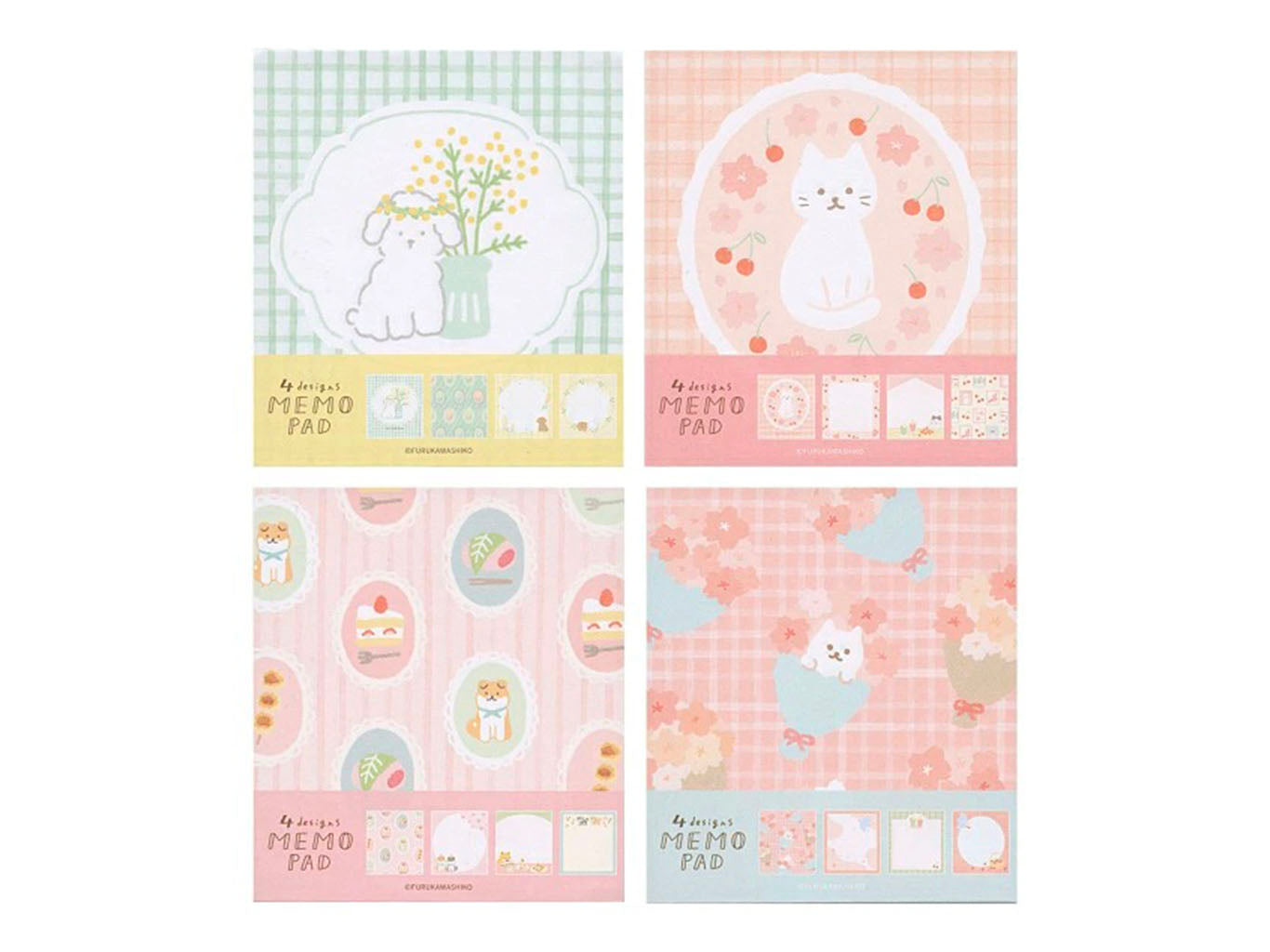 achat Bloc Mémo 100 feuilles carrées - Spring Cat