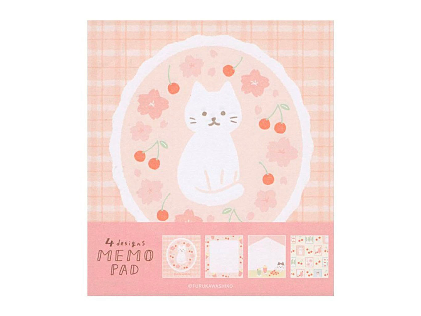 Achat Bloc Mémo 100 feuilles carrées - Spring Cat