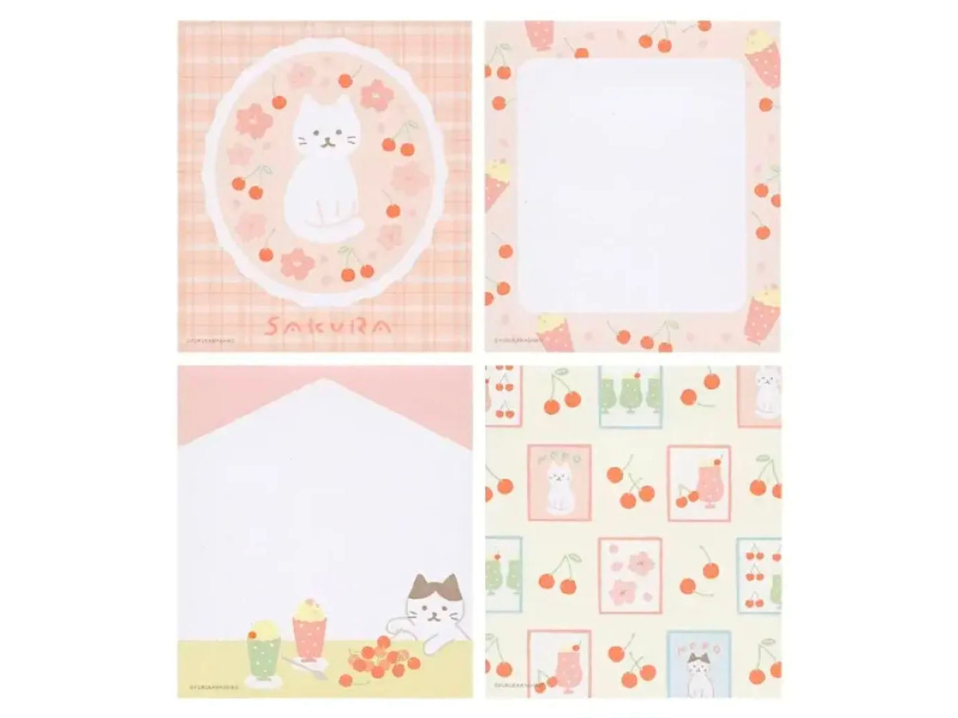 Achat Bloc Mémo 100 feuilles carrées - Spring Cat