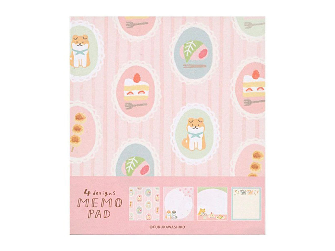 Achat Bloc Mémo Pad 100 feuilles carrées - Cute Dog