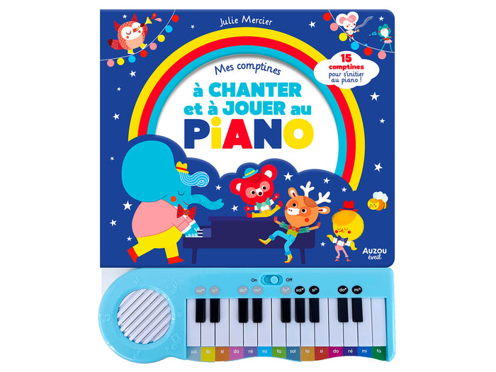 Achat Mes comptines à chanter et à jouer au piano - Auzou