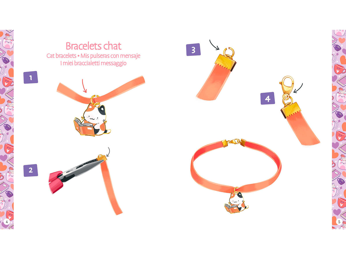achat Mes bracelets Chats Mignons - Auzou
