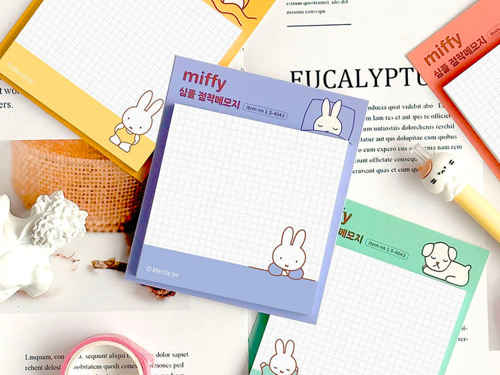 Achat Notes adhésives Miffy bleu