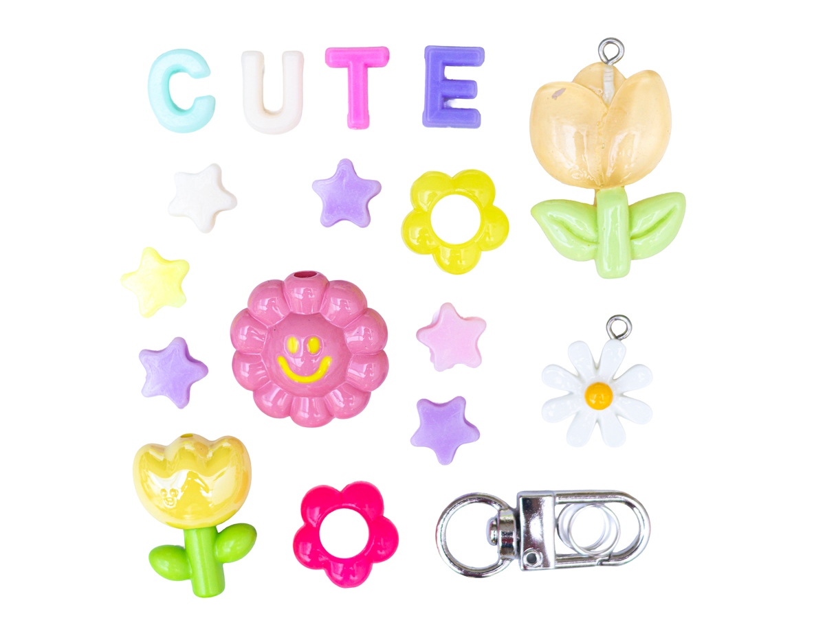 achat Mini Kit Bag Charm - Cute Flower