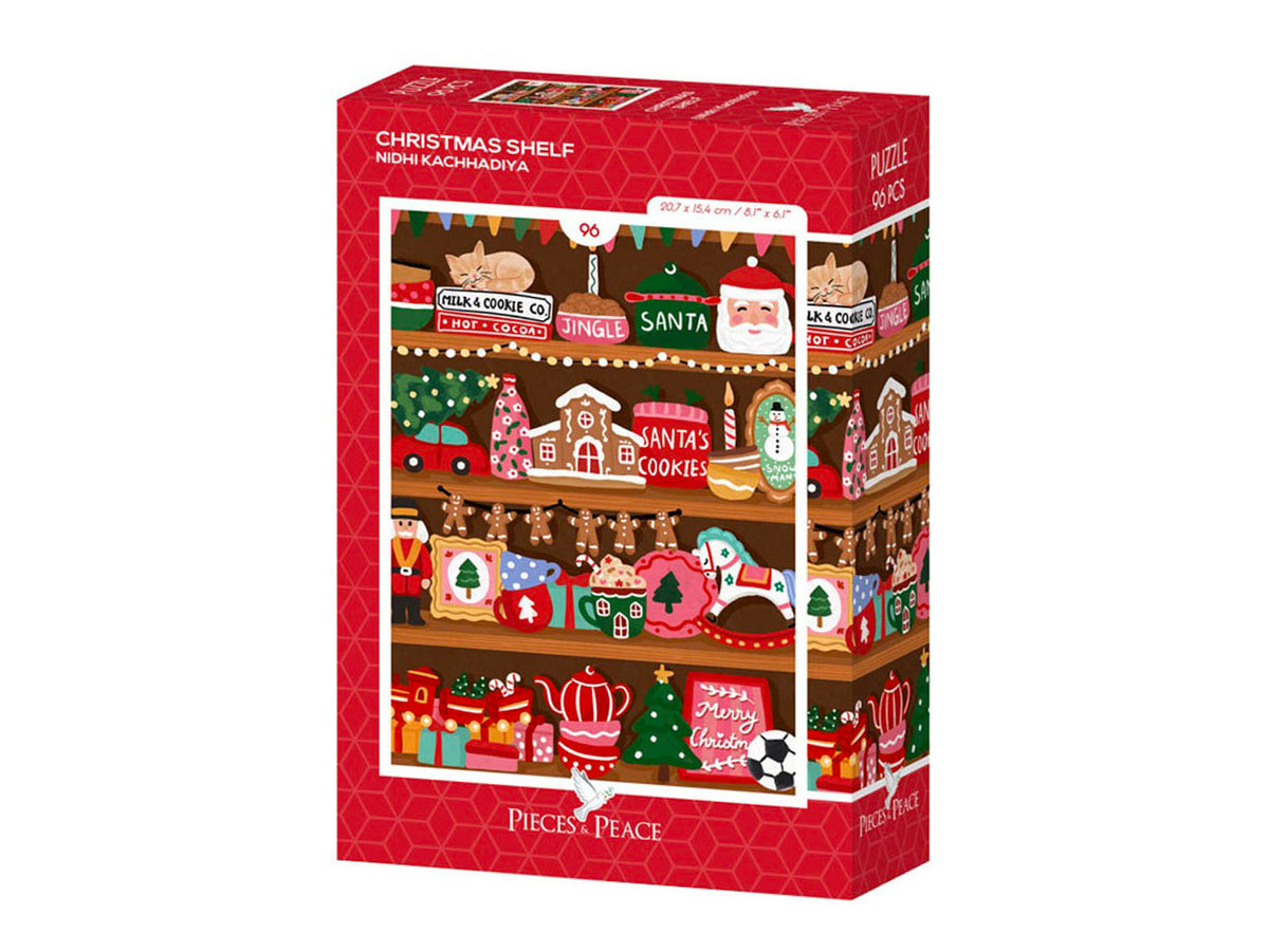 achat Mini Puzzle - Christmas Shelf - Pieces&Peace