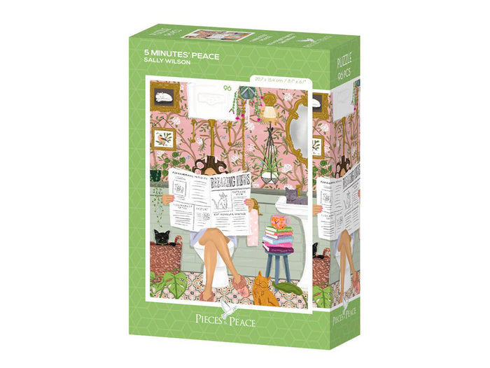 Achat Mini Puzzle - 5 Minutes' Peace 96 pièces - Pieces&Peace