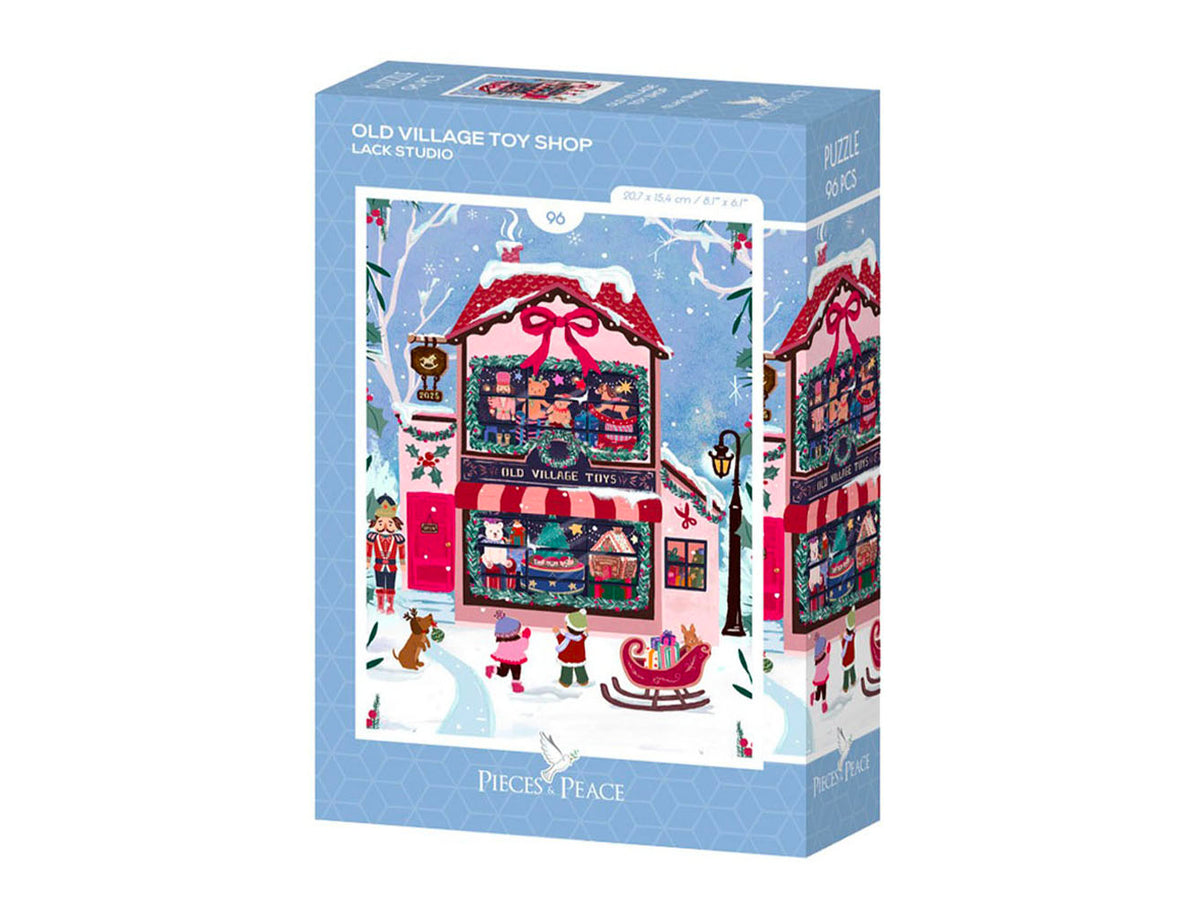 achat Mini Puzzle - Old Village Toy Shop - Pieces&Peace