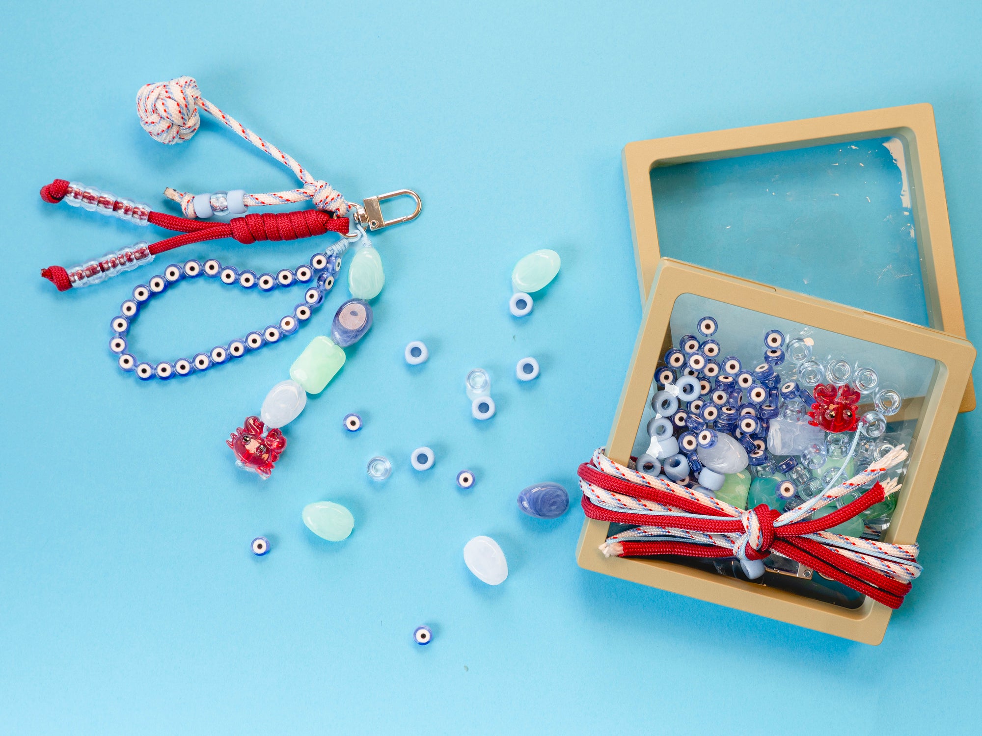 Achat Mini Kit Bag Charm - Lagon