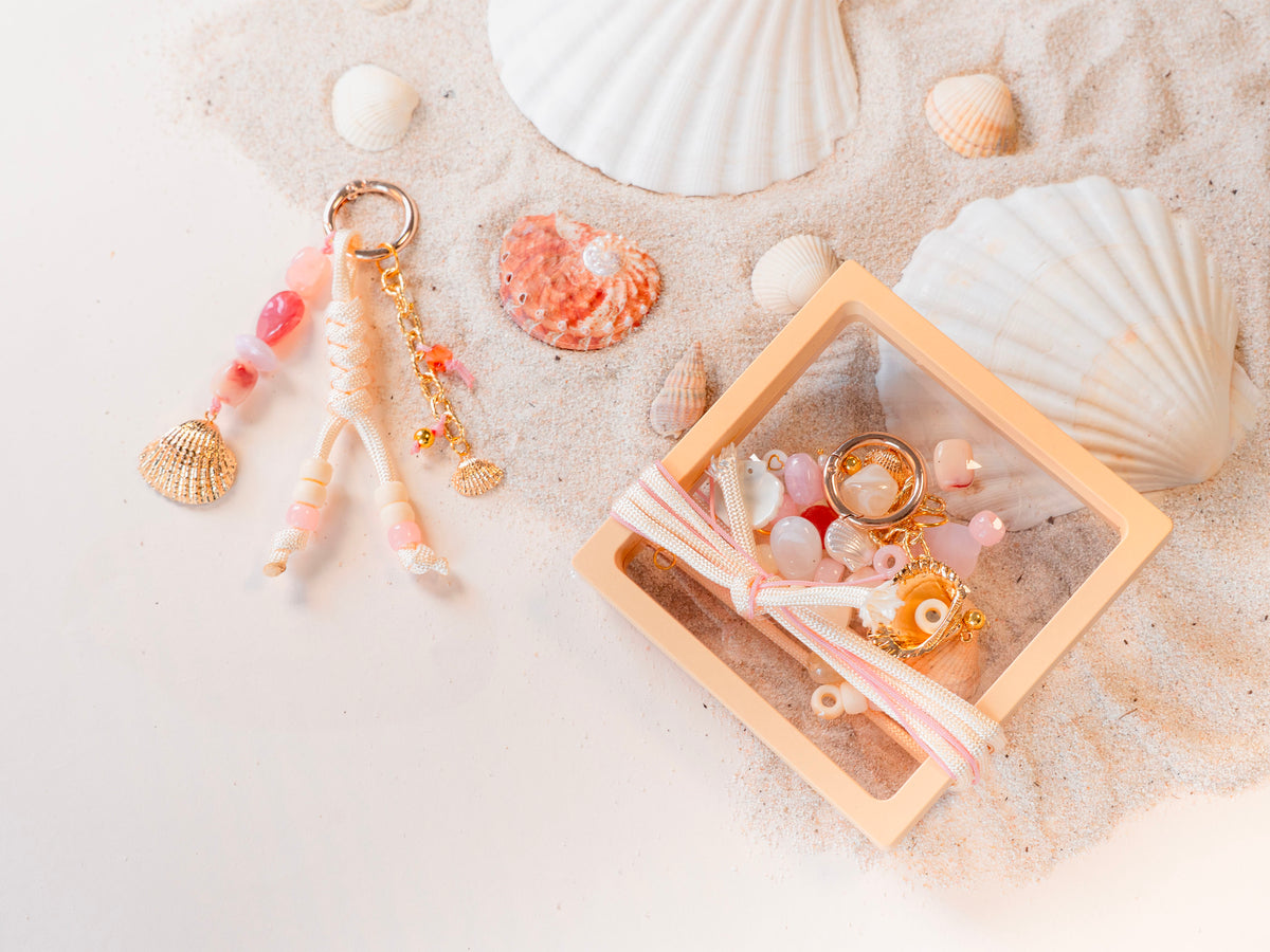 achat Mini Kit Bag Charm - Sable Blanc
