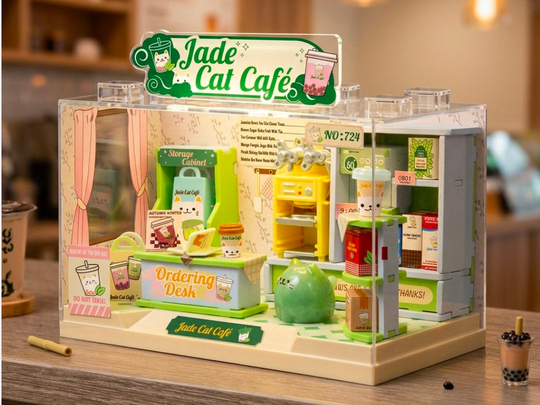 achat Maquette Shop in a Box - Jade Cat Café - I-TOTAL