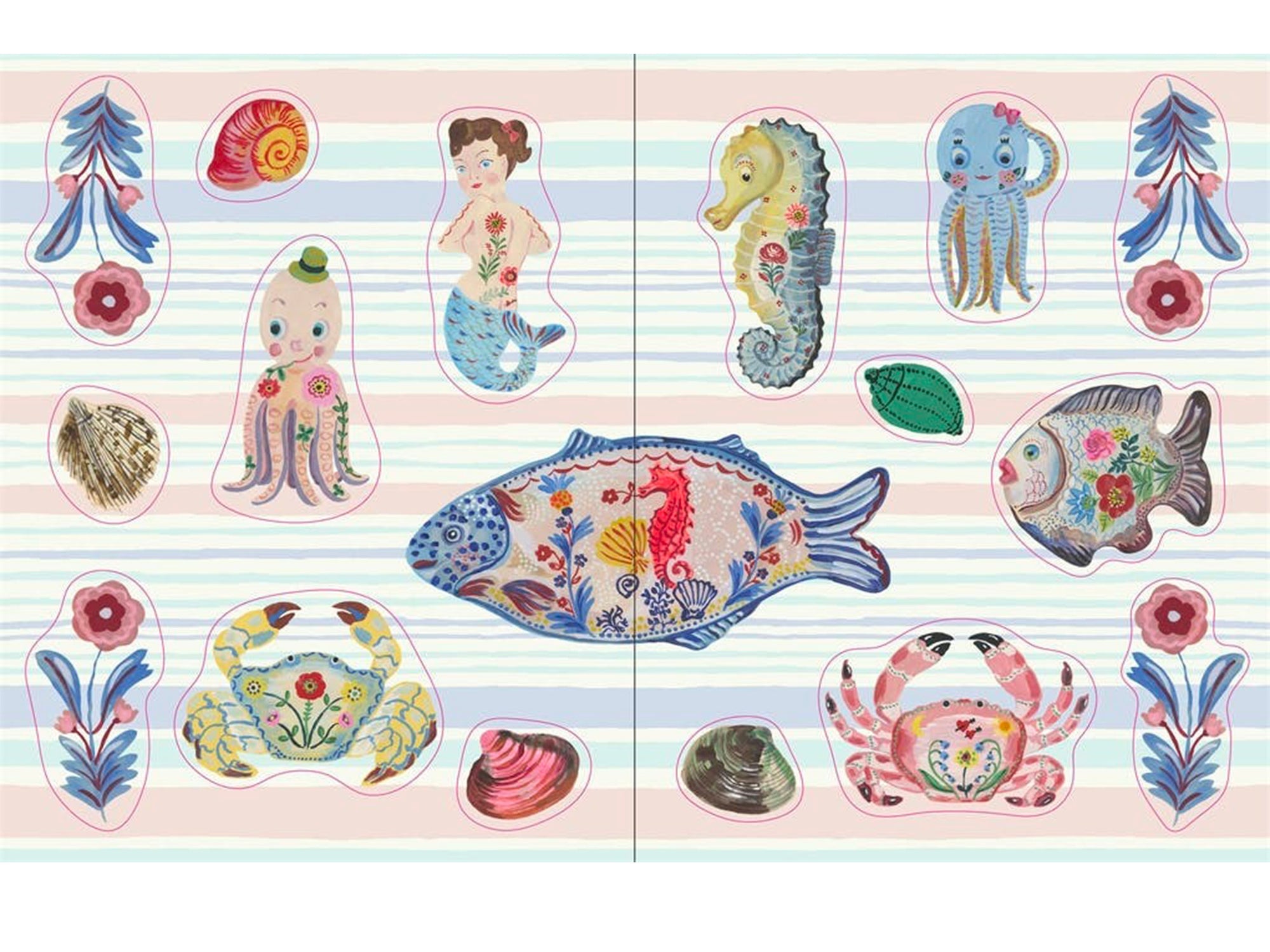 achat Nathalie L'été Sticker Book