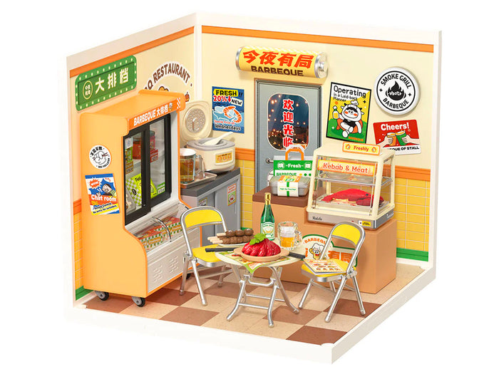 Achat Maquette Street Food de nuit - Robotime