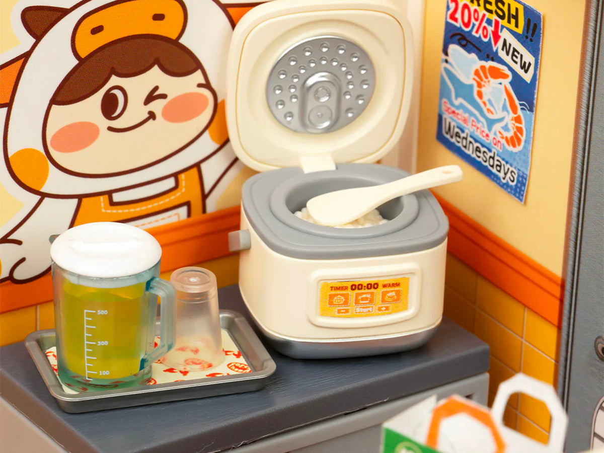achat Maquette Street Food de nuit - Robotime