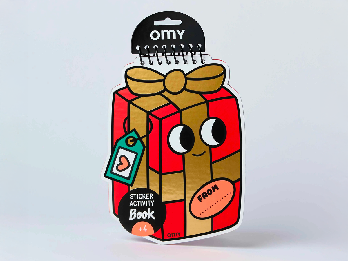 achat Carnet d'Activités avec Stickers - Cadeaux de Noël - OMY