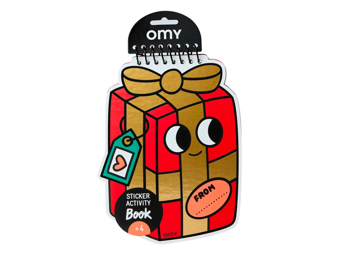 Achat Carnet d'Activités avec Stickers - Cadeaux de Noël - OMY