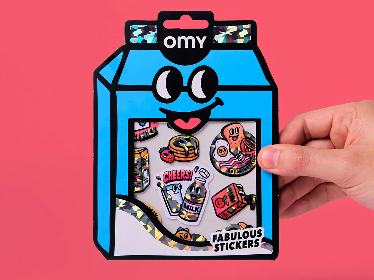achat Fabulous Stickers Big - Milk - OMY