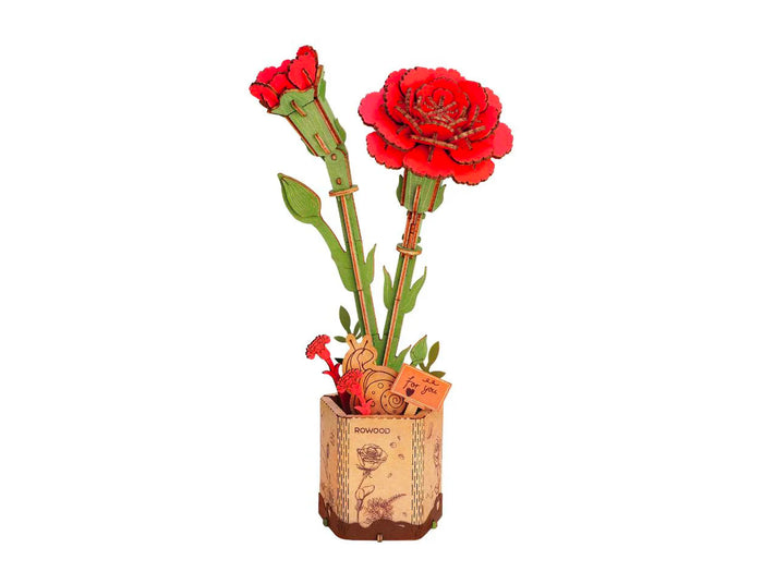 Achat Maquette Oeillet rouge miniature - Rowood
