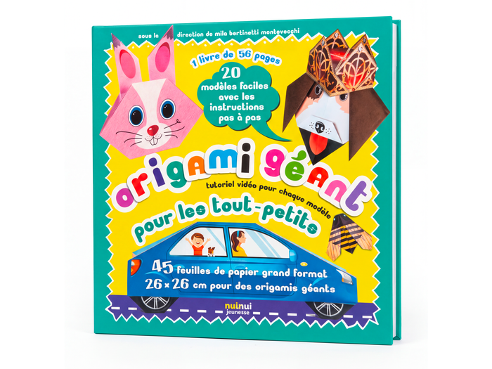 Achat Kit Origami Géant pour les tout-petits - Nuinui Jeunesse