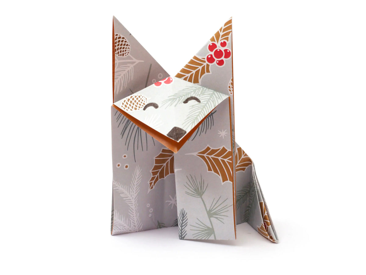 achat Pochette 40 Feuilles Origami - Designs Hiver - Graine Créative