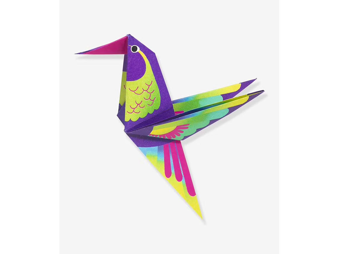 Origamis Tropiques Djeco enfants création