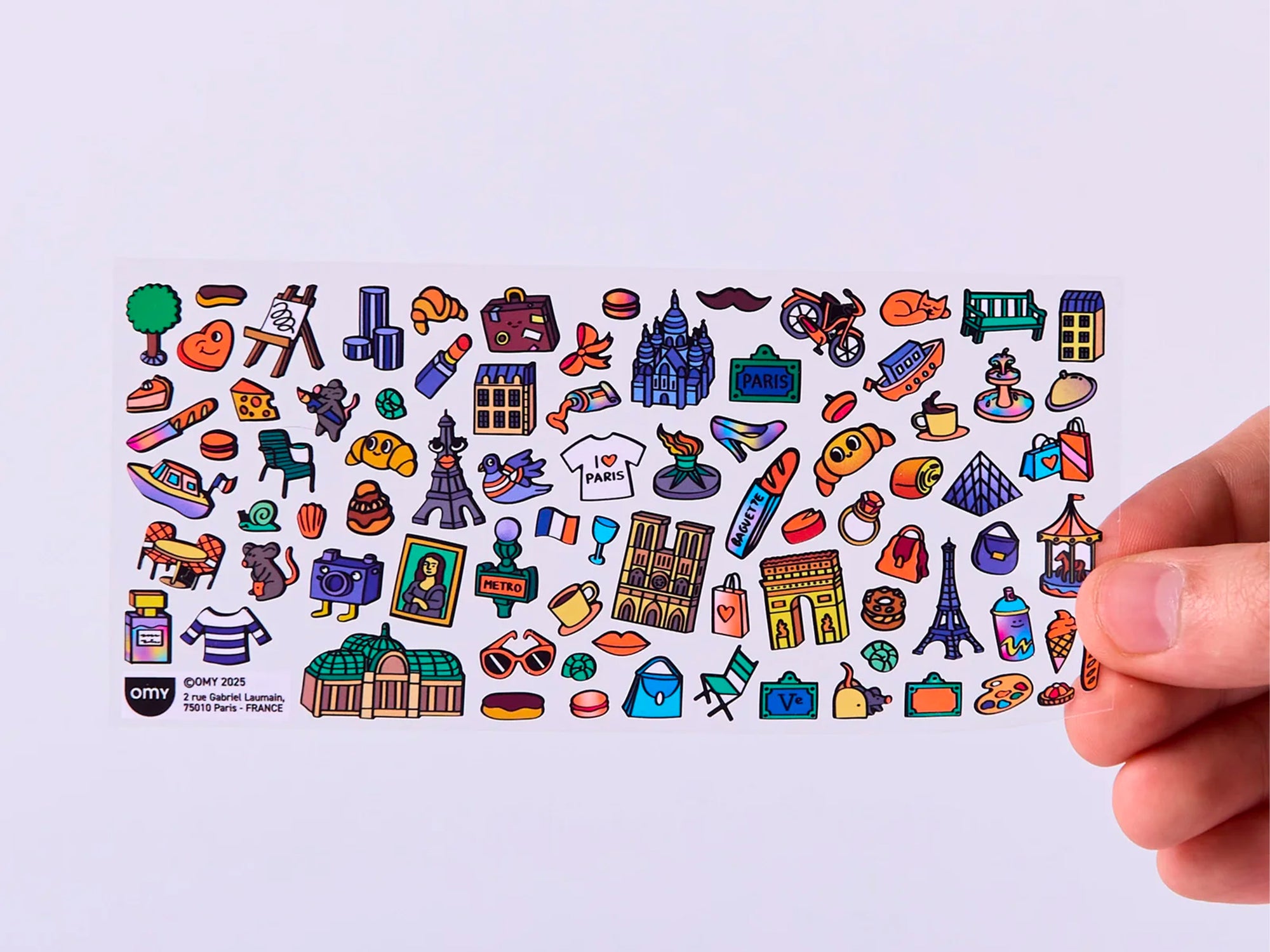 Achat Fabulous Stickers Boutique Café de Paris - OMY