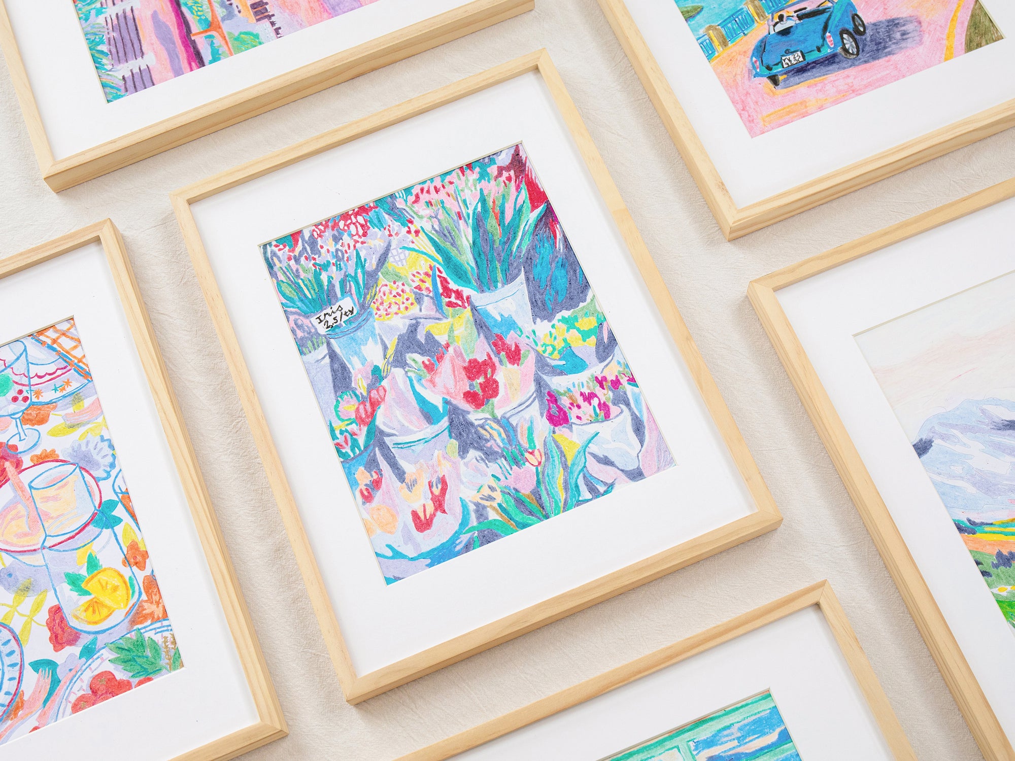 Coffret pastel au numéro - Petit Pastel - Holland Bloom