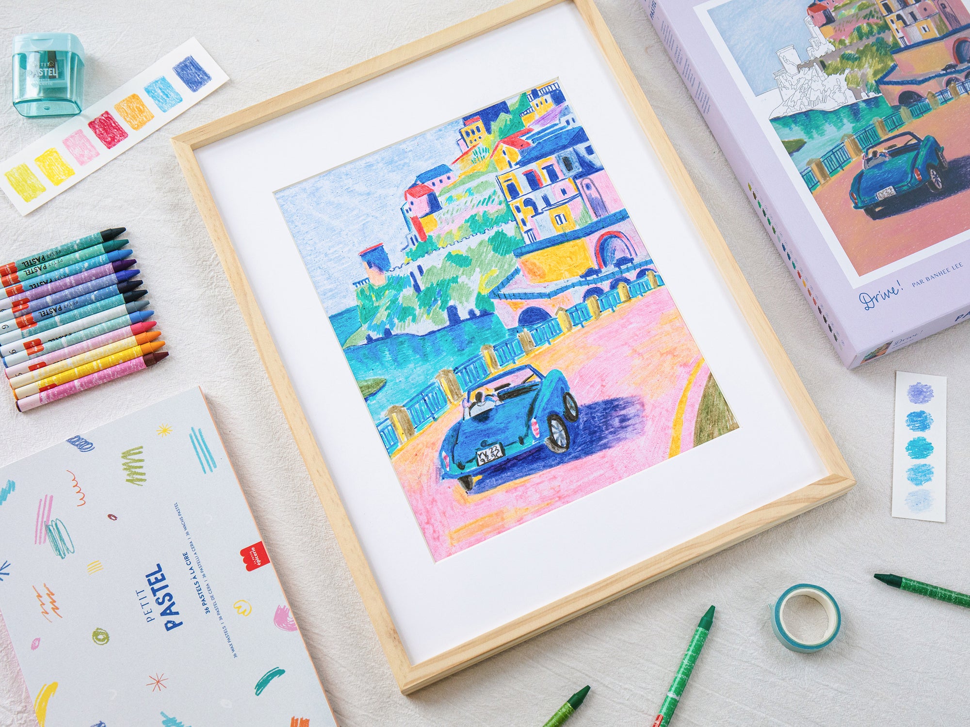 Coffret pastel au numéro - Petit Pastel - Drive